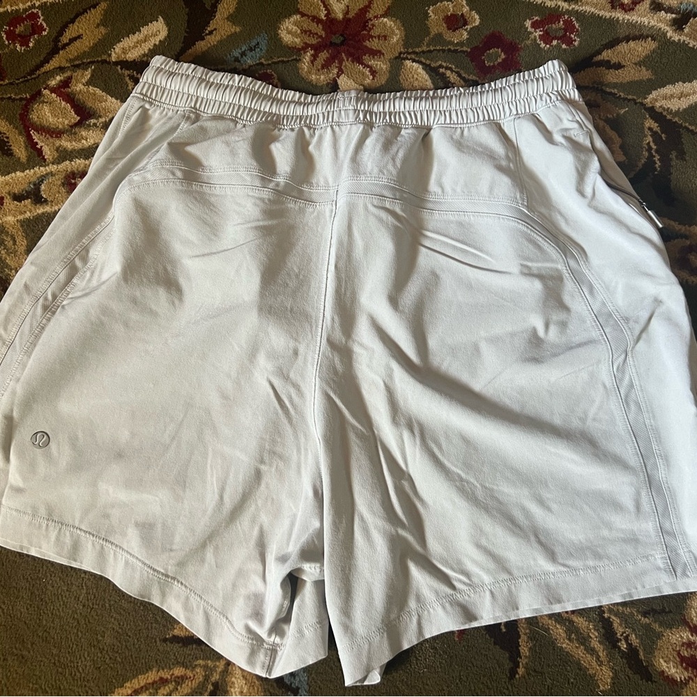 Lululemon Athletica Light Gray Shorts